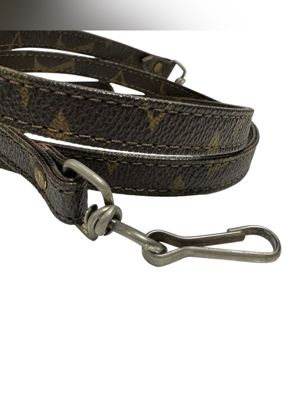 Louis Vuitton Monogram Vintage Leather Crossbody Strap for Amazon Danube Nano - Picture 12 of 15